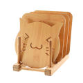 napperon de table de cuisine en bambou d&#39;isolation thermique de haute qualité à vendre